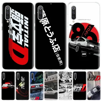 Automobile калъф за телефон Цвети INITIAL D AE86 за Xiaomi Redmi Note 10 10S 11 11S 11T 9 9S 8 8T 7 9T 11E Pro 5G 7 6 5 5A MAX Модерен калъф